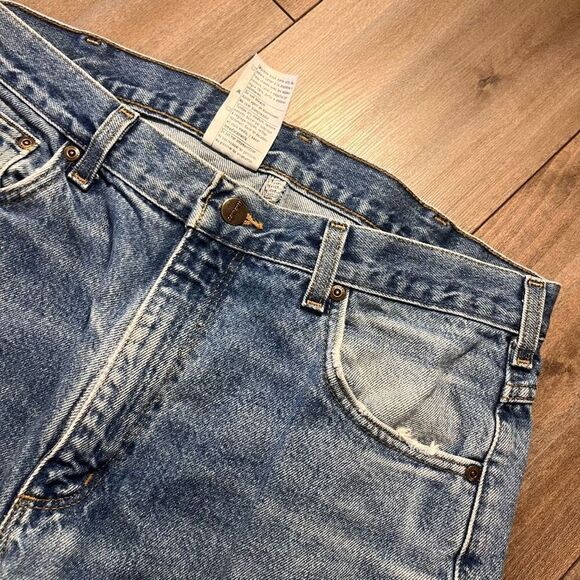 Carhartt Relaxed Fit Blue Jean Denim Pants Men 35x32 - Picture 3 of 5